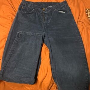 Levi’s orange tag blue jeans